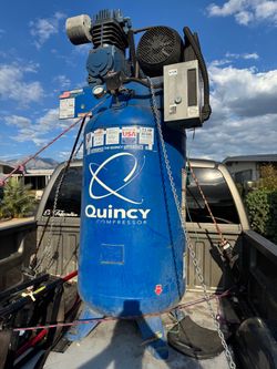 Quincy 80 gallon air compressor 7.5 HP