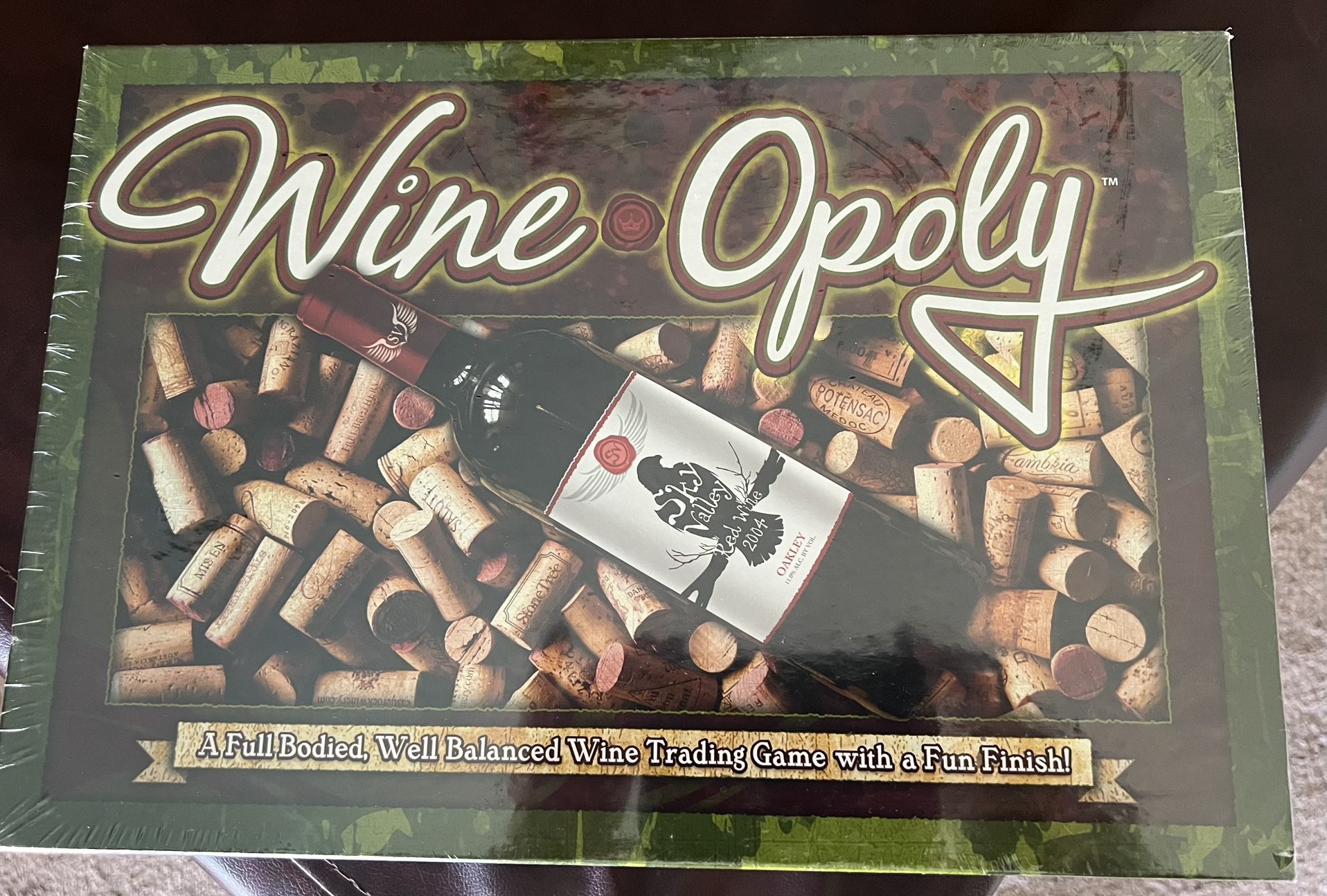 Wine Opoly Board Game