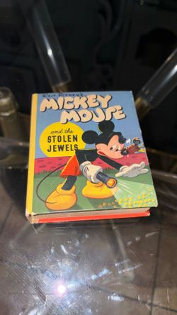 Vintage tiny Mickey story book