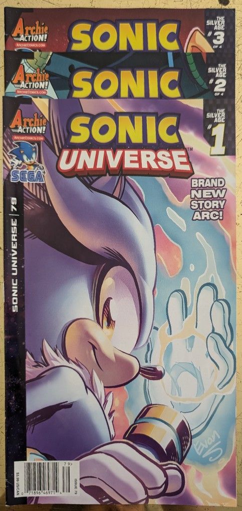 Sonic Comic Book Universe The Silver Age