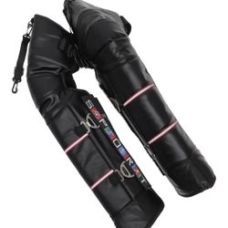 1 Pair Knee Sleeves, Windproof Riding Kneecaps for Motorcycle | Cycling, Protective Leg Guards