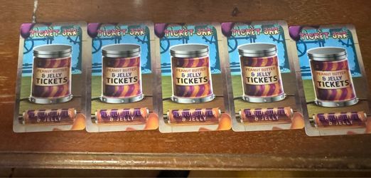 Dave and Buster Jelly lab rare card for sell