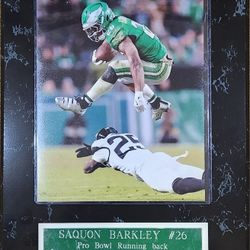 Eagles Saquon Barkley Plaque, And 75 Others. 2-for-$49!