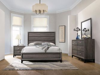SALE!! NEW 4pc Bedroom Set KING QUEEN Cali King $10 DOWN
