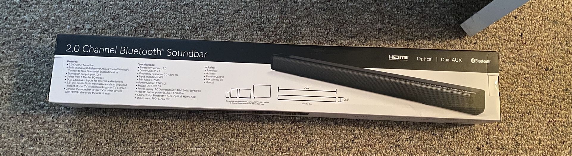 Soundbar- Bluetooth