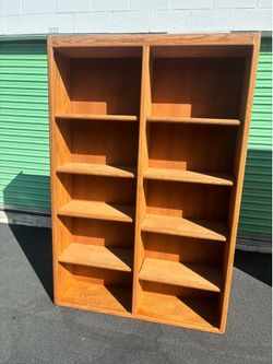 Used Oak Book Shelf