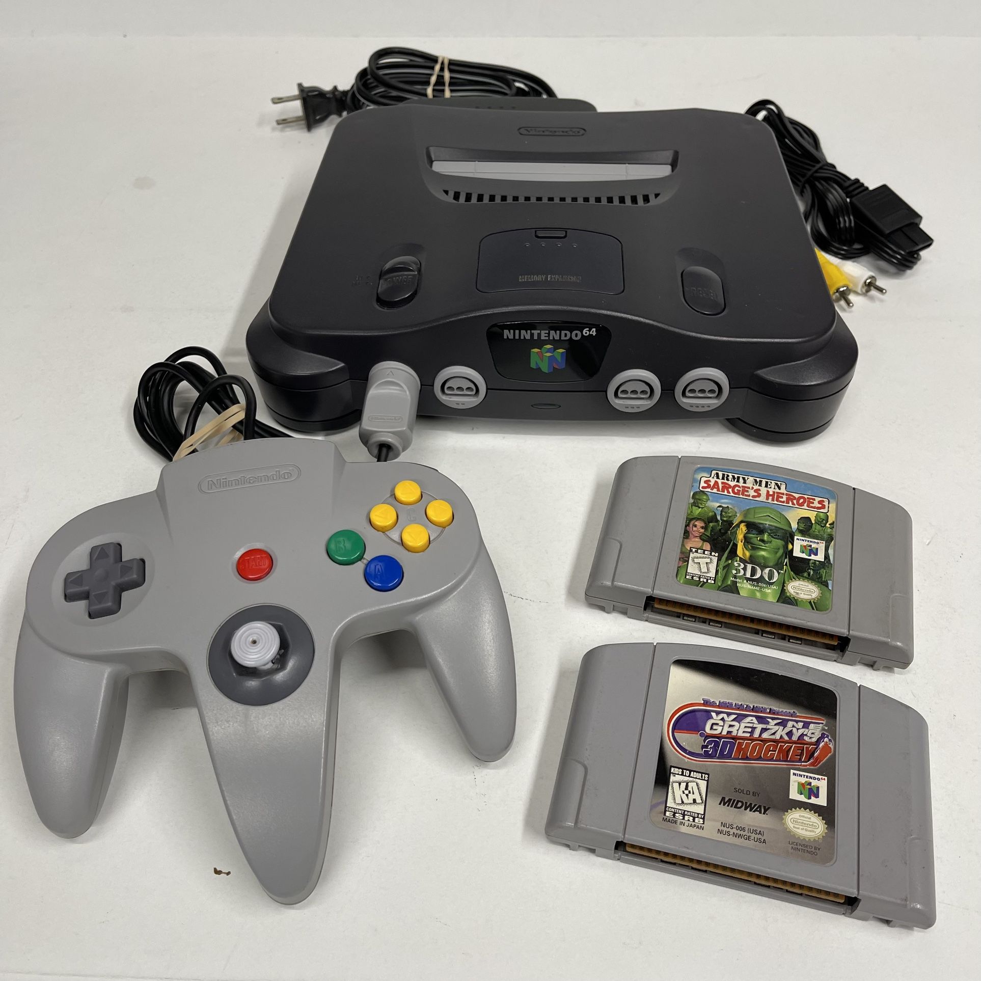 Nintendo 64 with 2 Games