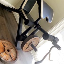 Bench With Weights 