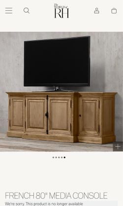 RH Restoration Hardware Media Console
