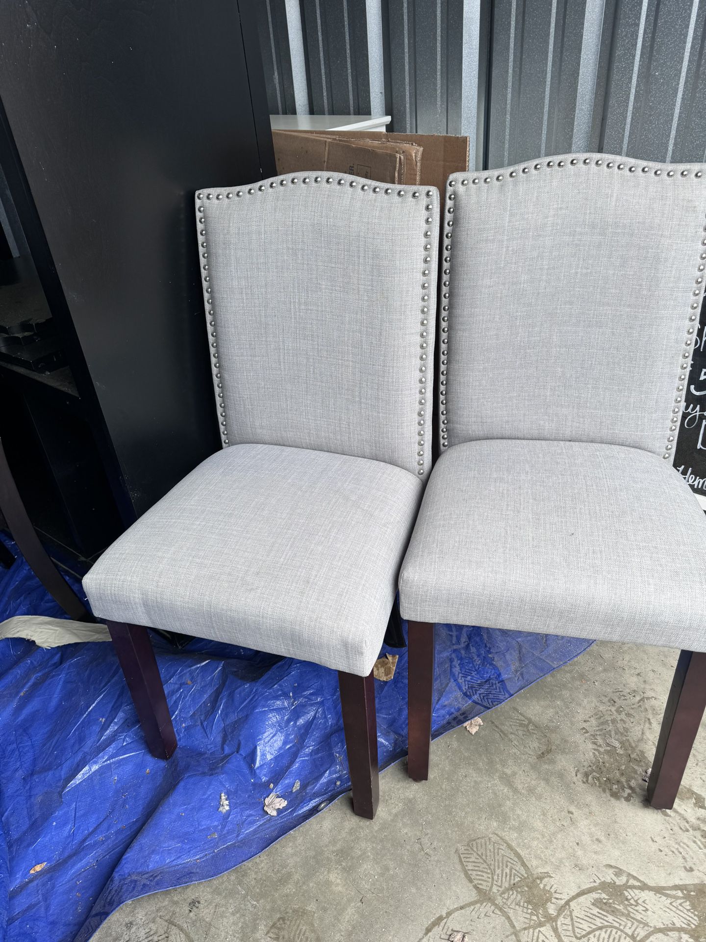 2 Upholstered Chairs 