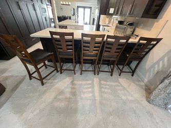 🔥 Set of 5 Counter Height Bar Stools – Quick Sale 🔥