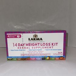 Lakma Tea 14 Days Weight Loss Kit - 42 Bags (100% 42 Count (Pack of 1) 