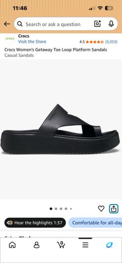 Sandal new/open box
