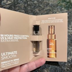 NEW WELLA ULTIMATE SMOOTH MIRACLE HAIR SERUM $4!