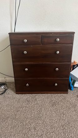 Wooden Brown Dresser