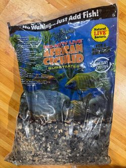 Pure Water Pebbles Bio-Activ Live African Cichlid Substrates, 20 lbs.