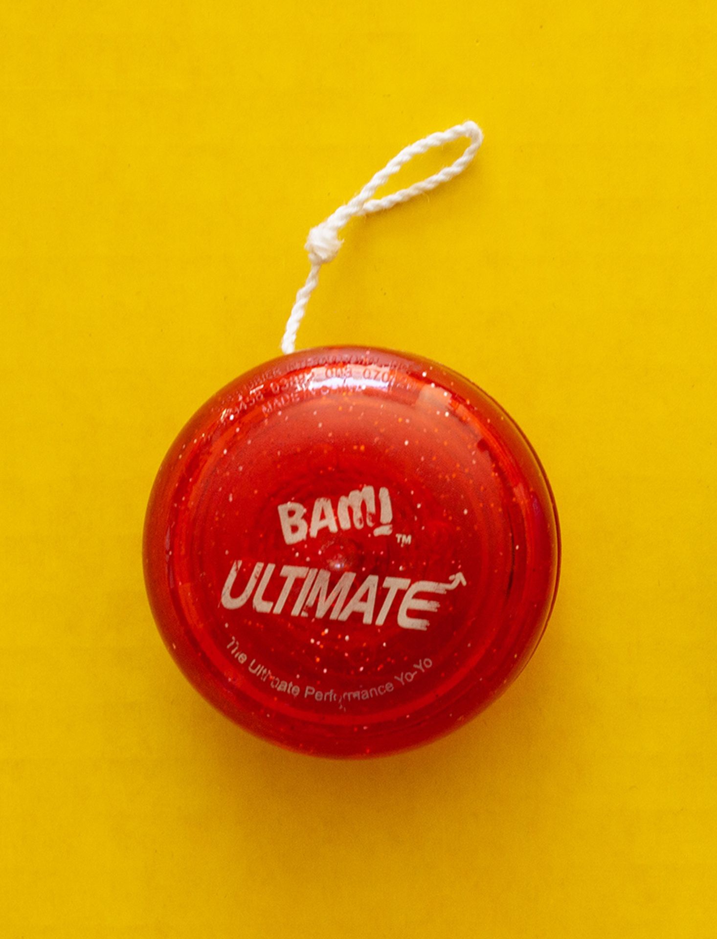 Sparkly Bam! Ultimate Yoyo Red