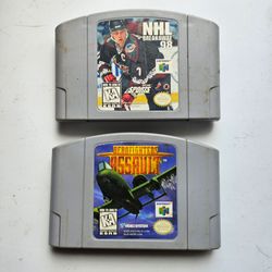 2 Nintendo 64 video games
