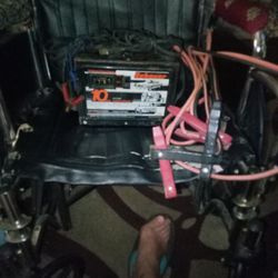 Battery Charger Jumping. Cable