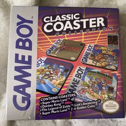 Gameboy Classic Coaster Collection **sealed**