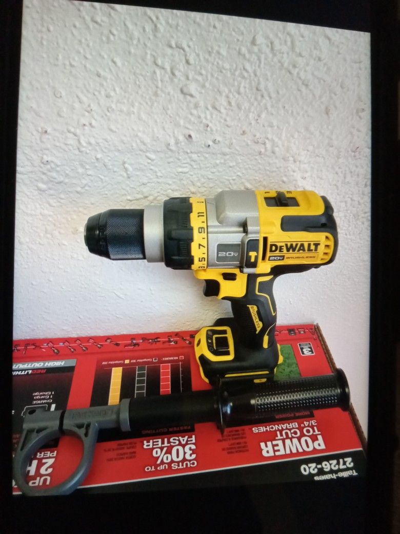 Dewalt Flex Advantage Hammer Drill 3 Speed Tool Only