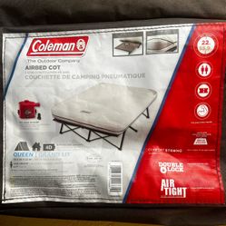 Coleman Queen Airbed Cot 