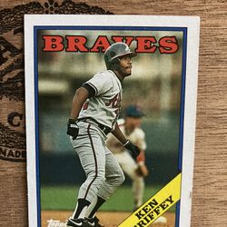 Ken Griffey 1988 Topps Baseball Card 