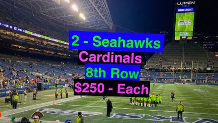 Seahawks Cardinals Tickets