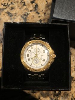 Marc Anthony Two-Tone Gold/Silver Men’s Watch