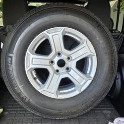 Jeep Rim MOPAR And TIRE Michelin brand NEW NEVER USED 