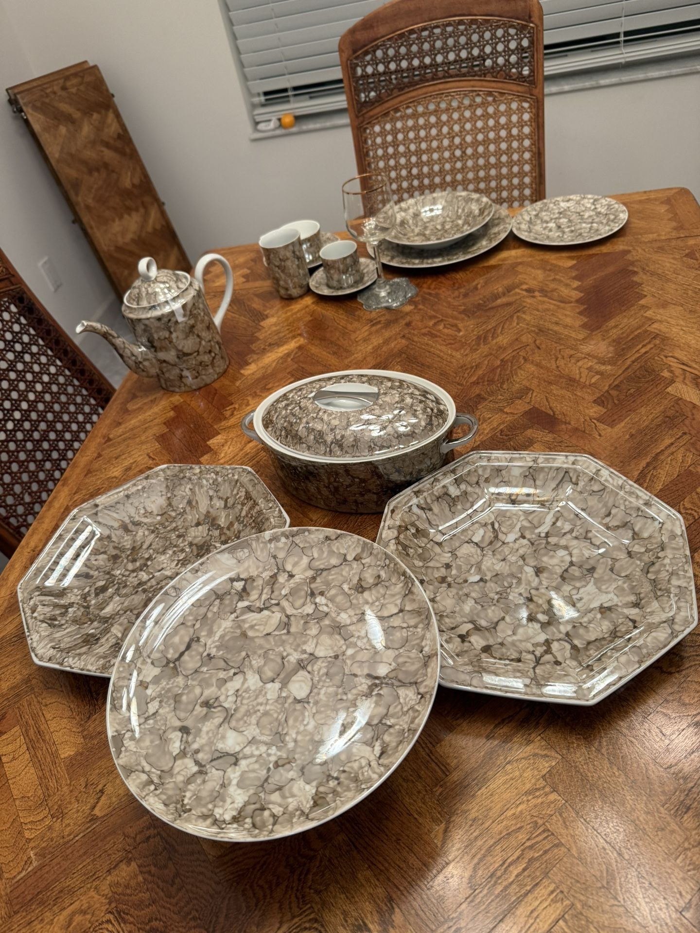 Absolutely Beautiful Set Of Rare Dishes