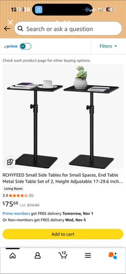 Small Side Tables 