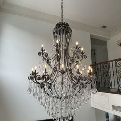 Large Crystal Chandelier Custom 