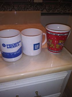Coffee mugs 3 coffee cups