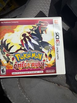 Pokemon Omega Ruby Nintendo 3DS Game