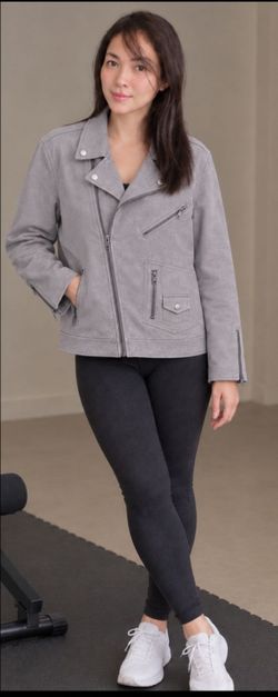 Gray saude jacket large
