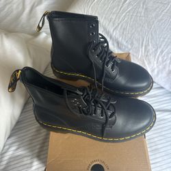 Black Dr. Martens 1460 boots