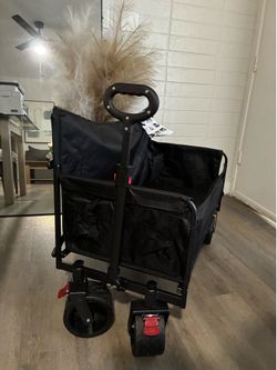 Folding cart wagon  seatsXL- carrito vagon se convierte en asiento