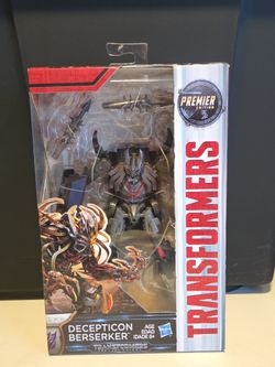 2016 TRANSFORMERS THE LAST KNIGHT PREMIER EDITION DECEPTICON BERSERKER
