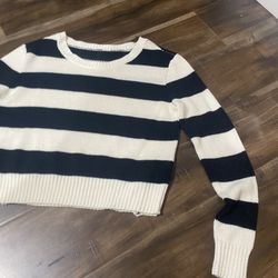 Vintage Knitted Cropped Sweater
