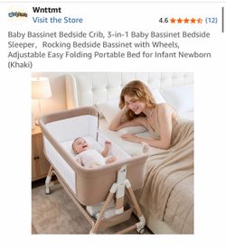 Brand new : Bassinet Bedside Crib