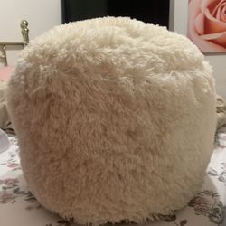 White Pouff (ottoman)
