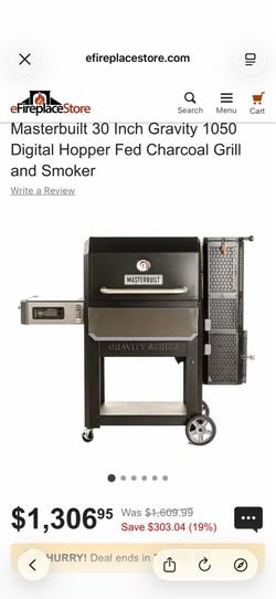 🔥🔥 BRAND NEW - Masterbuilt 1050 Charcoal Smoker WiFi 🔥🔥