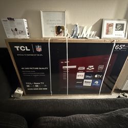 65” TLC smart tv
