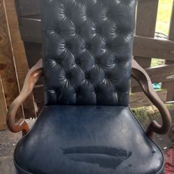 2 Royal Blue Chairs  