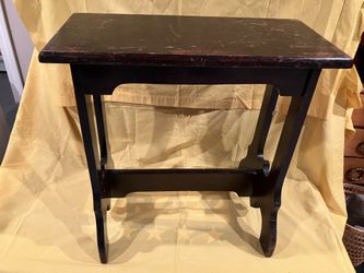 Old rectangular side table