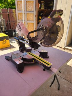 ryobi 10in sliding miter saw