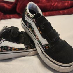 Girls VANS Size 8.5 Toddler