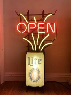 Vintage Lite Beer Neon Sign