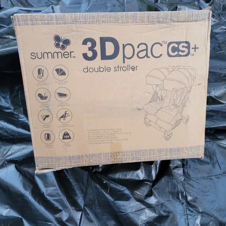3D PAC CS+ Double Stroller